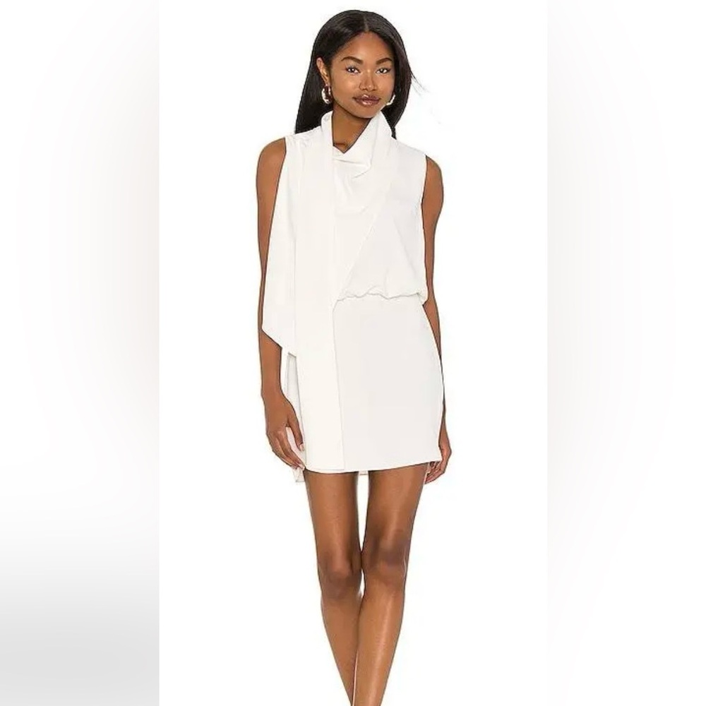 Amanda Uprichard Elegant White Mini Dress